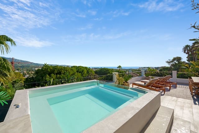 6 sypialnia Willa na sprzedaż w Las Brisas, Marbella z basenem garażem - 9 950 000 € (Ref: 9385214)