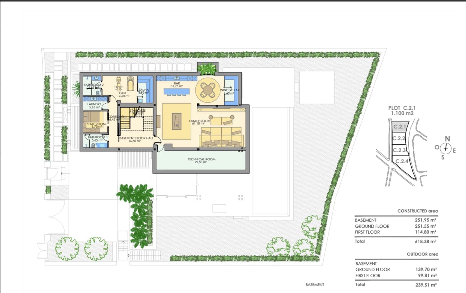 4 soveværelse Villa til salg i Golden Mile med swimmingpool garage - € 4.850.000 (Ref: 9431252)