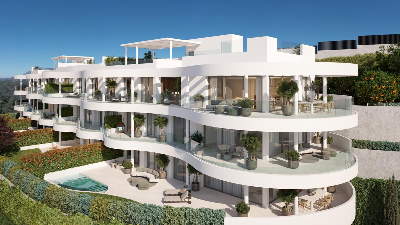 4 slaapkamer Penthouse te koop in La Quinta met zwembad garage - € 2.995.000 (Ref: 9551055)