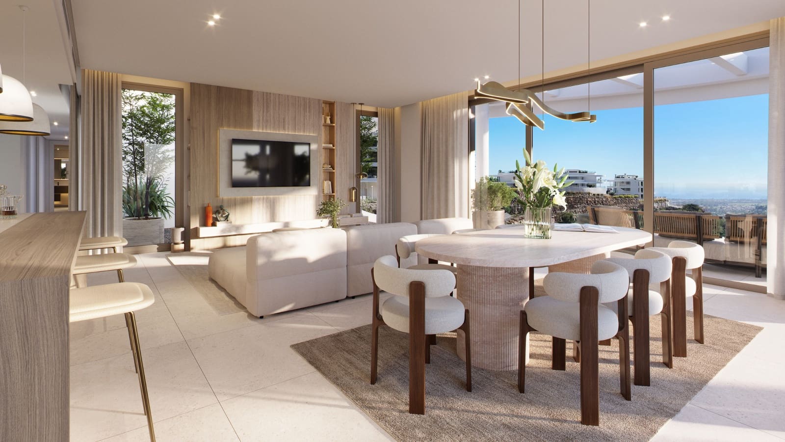 4 slaapkamer Penthouse te koop in La Quinta met zwembad garage - € 2.995.000 (Ref: 9551055)