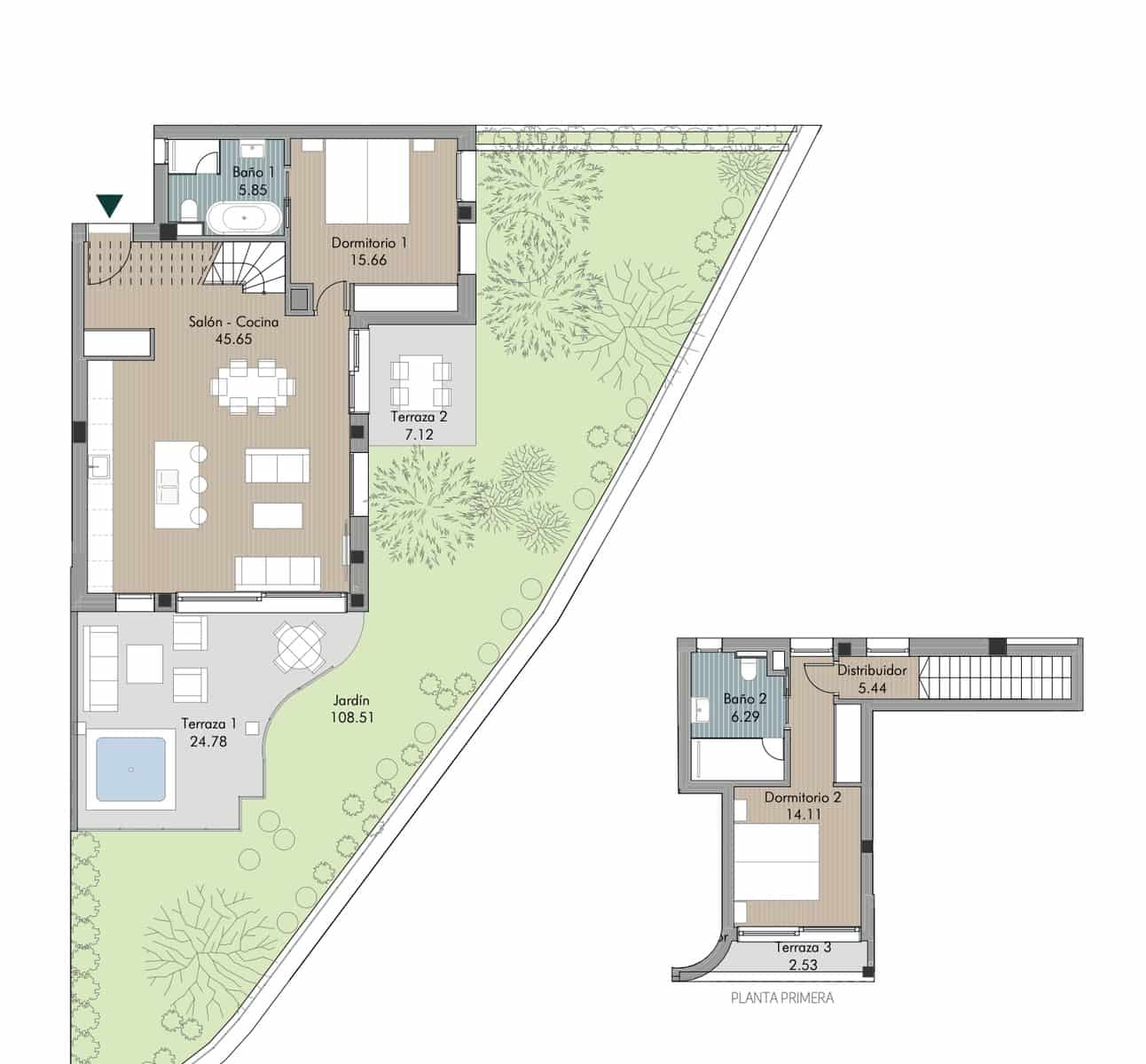 2 soveværelse Lejlighed til salg i Marbella med swimmingpool garage - € 537.460 (Ref: 9551056)