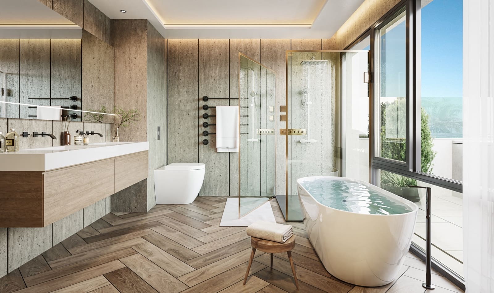 3 soverom Penthouse til salgs i Marbella med svømmebasseng garasje - € 3 465 000 (Ref: 9551057)