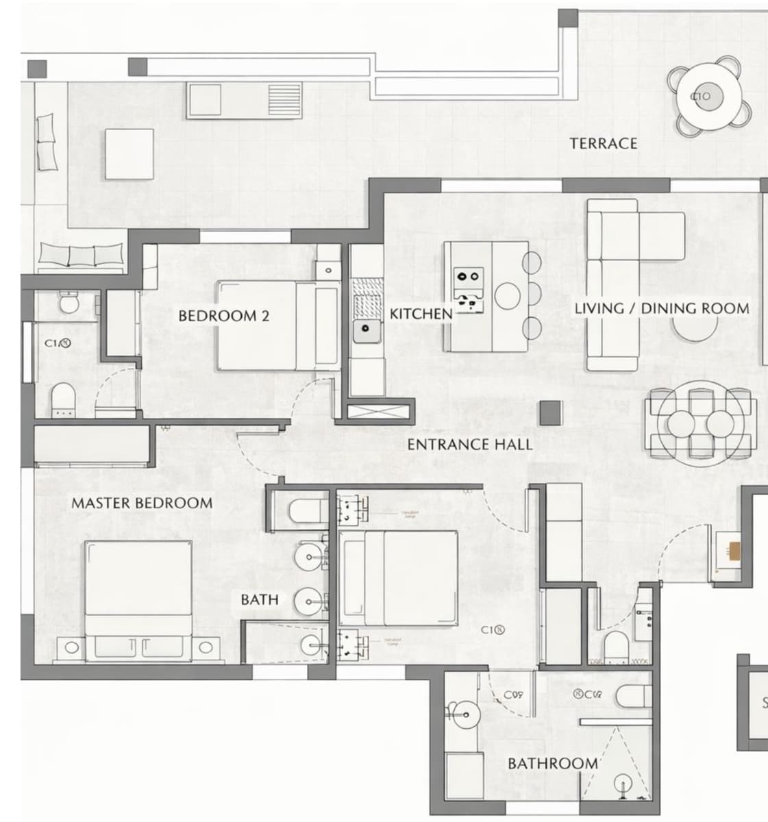 3 sovrum Takvåning till salu i La Quinta med pool garage - 920 000 € (Ref: 9644595)