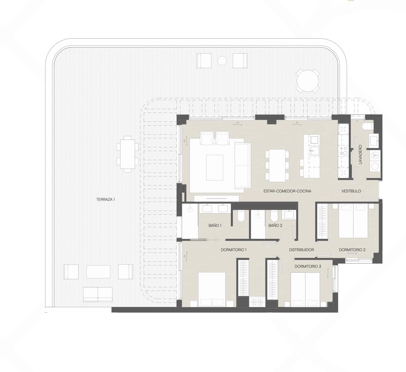 Ático de 3 habitaciones en Casares en venta con piscina garaje - 721.000 € (Ref: 9676992)