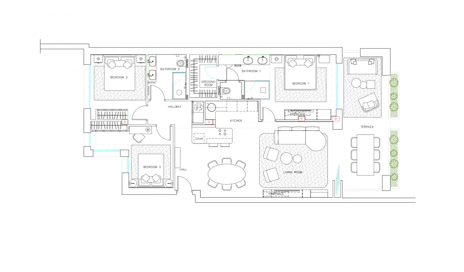 3 soverom Leilighet til salgs i New Golden Mile med svømmebasseng garasje - € 1 995 000 (Ref: 9772795)