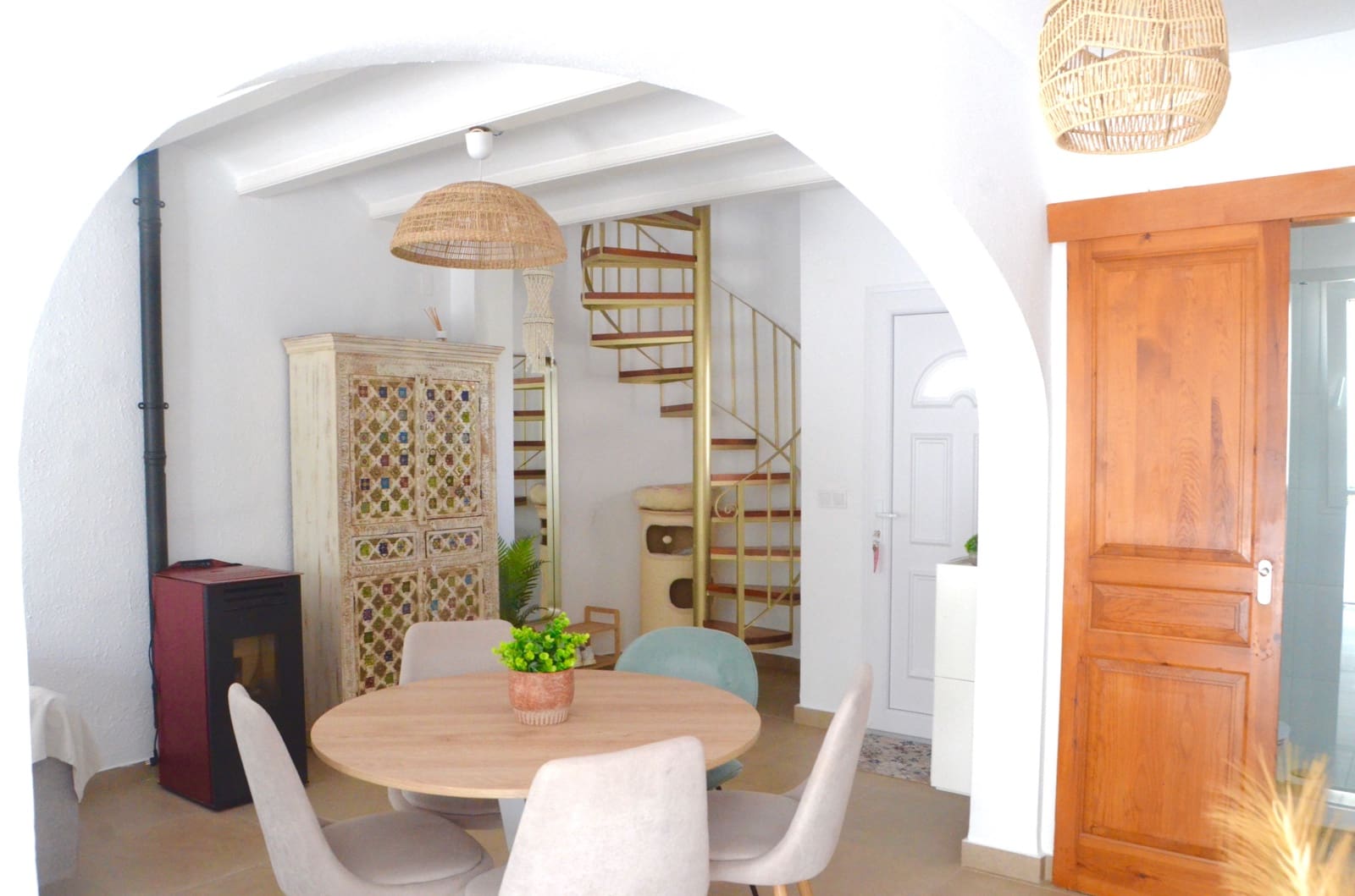 3 sypialnia Dom blizniak na sprzedaż w Benissa z basenem garażem - 365 000 € (Ref: 9307091)