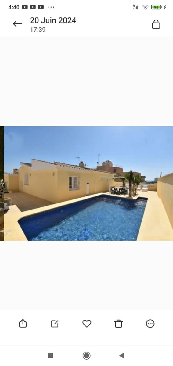 Chalet de 5 habitaciones en Aguilas en venta con piscina garaje - 390.000 € (Ref: 9713290)
