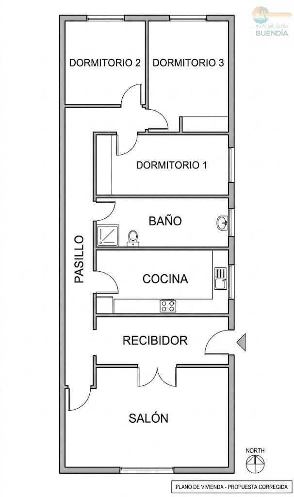 3 camera da letto Appartamento in vendita in Puerto de Mazarron con garage - 280.000 € (Rif: 10011546)