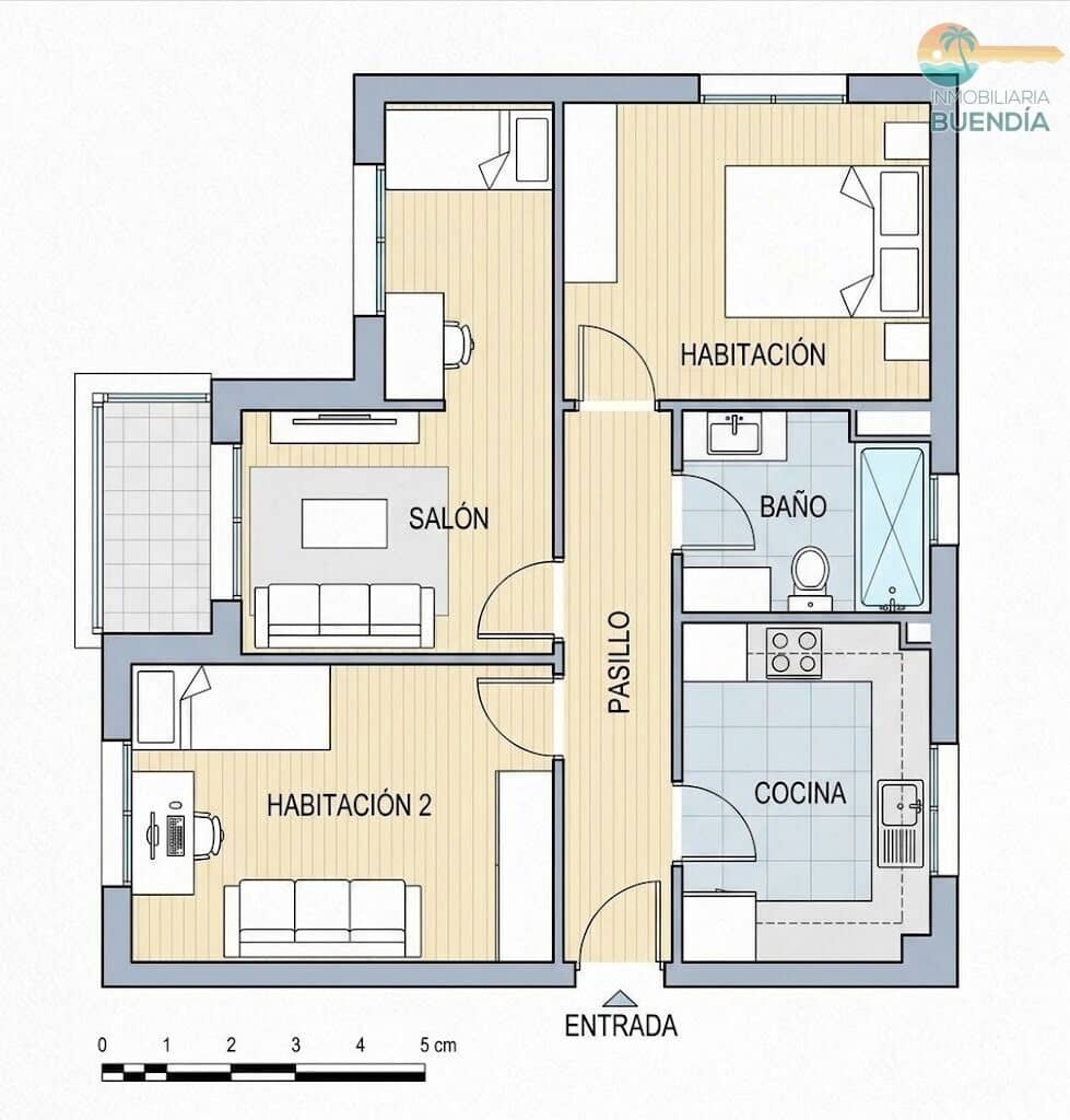 2 chambre Appartement à vendre à La Azohia avec piscine - 189 000 € (Ref: 10100279)