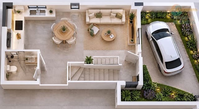 2 soveværelse Lejlighed til salg i La Azohia, Cartagena med garage - € 275.000 (Ref: 10165140)