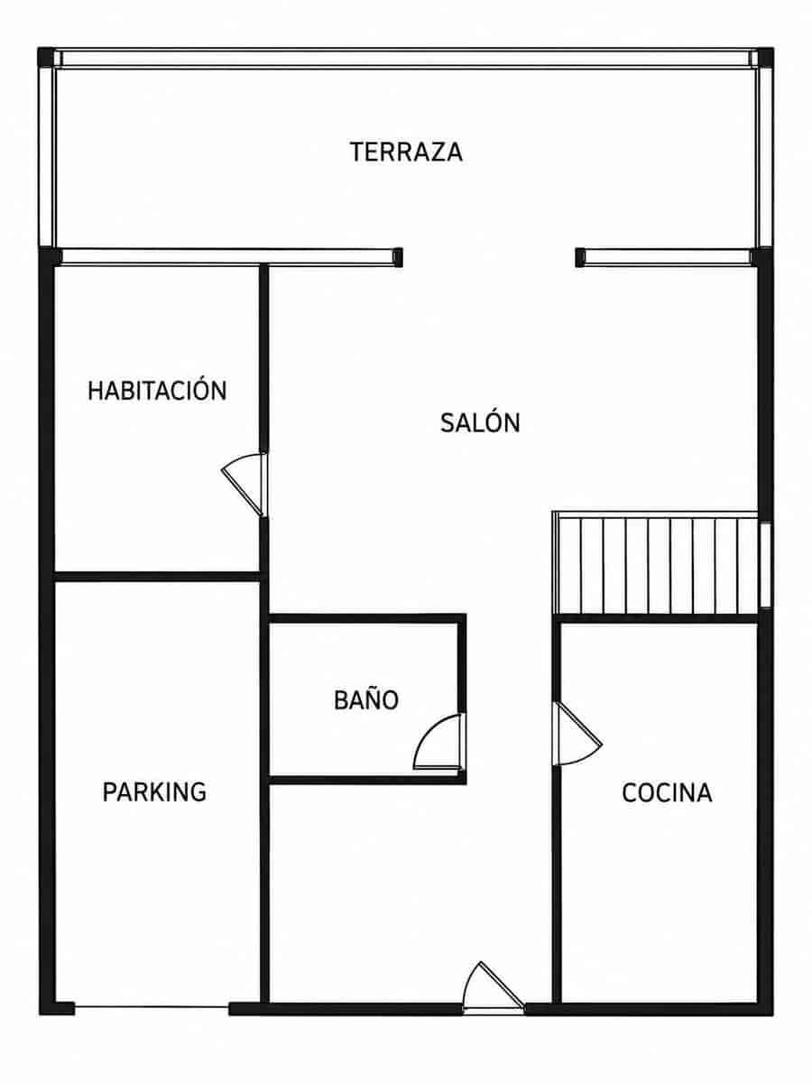 Apartamento de 4 habitaciones en Alamillo en venta - 350.000 € (Ref: 10171824)