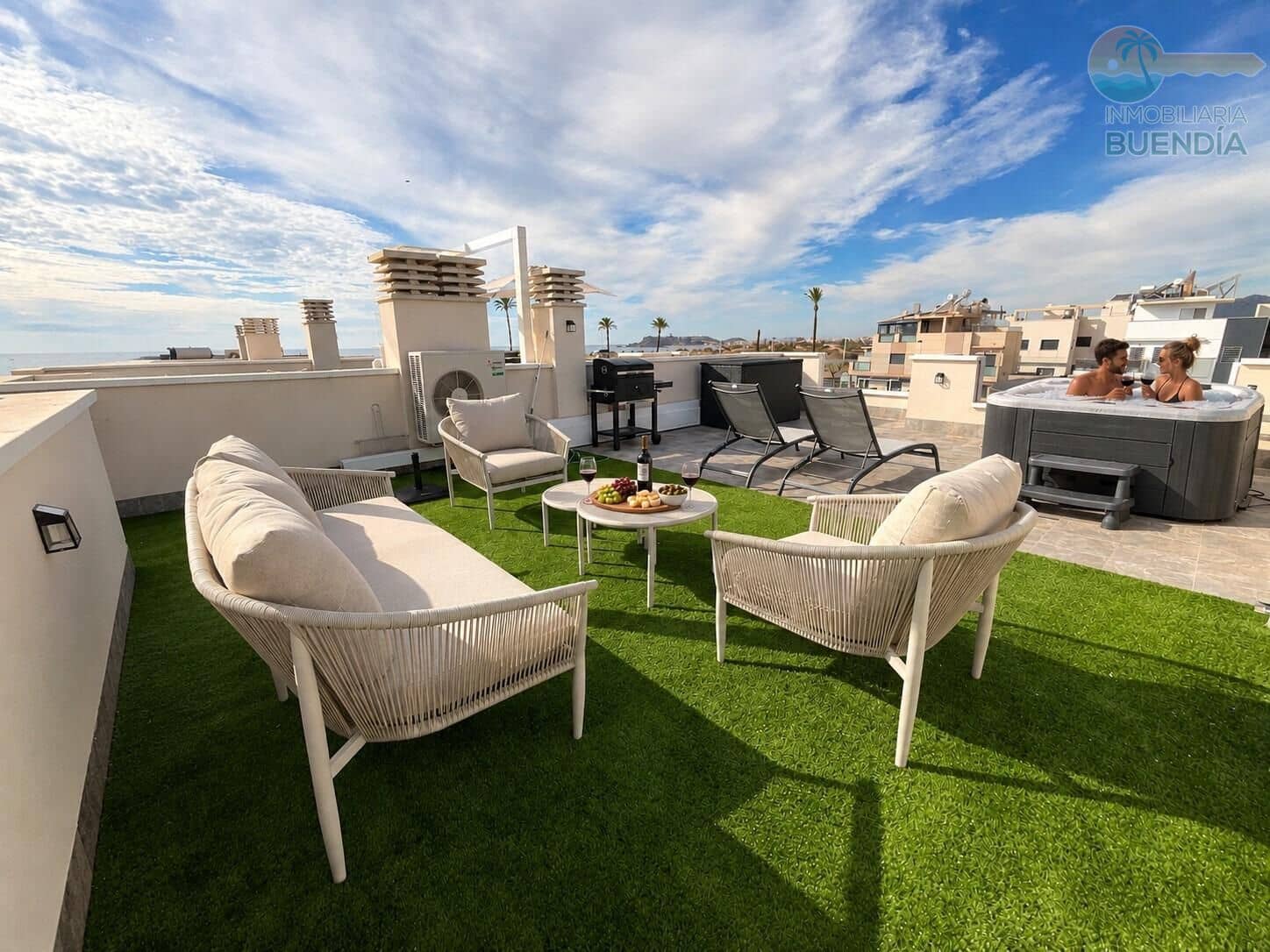 2 Zimmer Penthouse zu verkaufen in Puerto de Mazarron mit Garage - 275.000 € (Ref: 10183022)