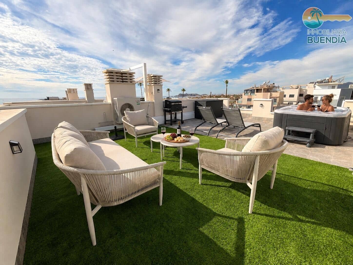 2 soverom Penthouse til salgs i Puerto de Mazarron med garasje - € 275 000 (Ref: 10185055)
