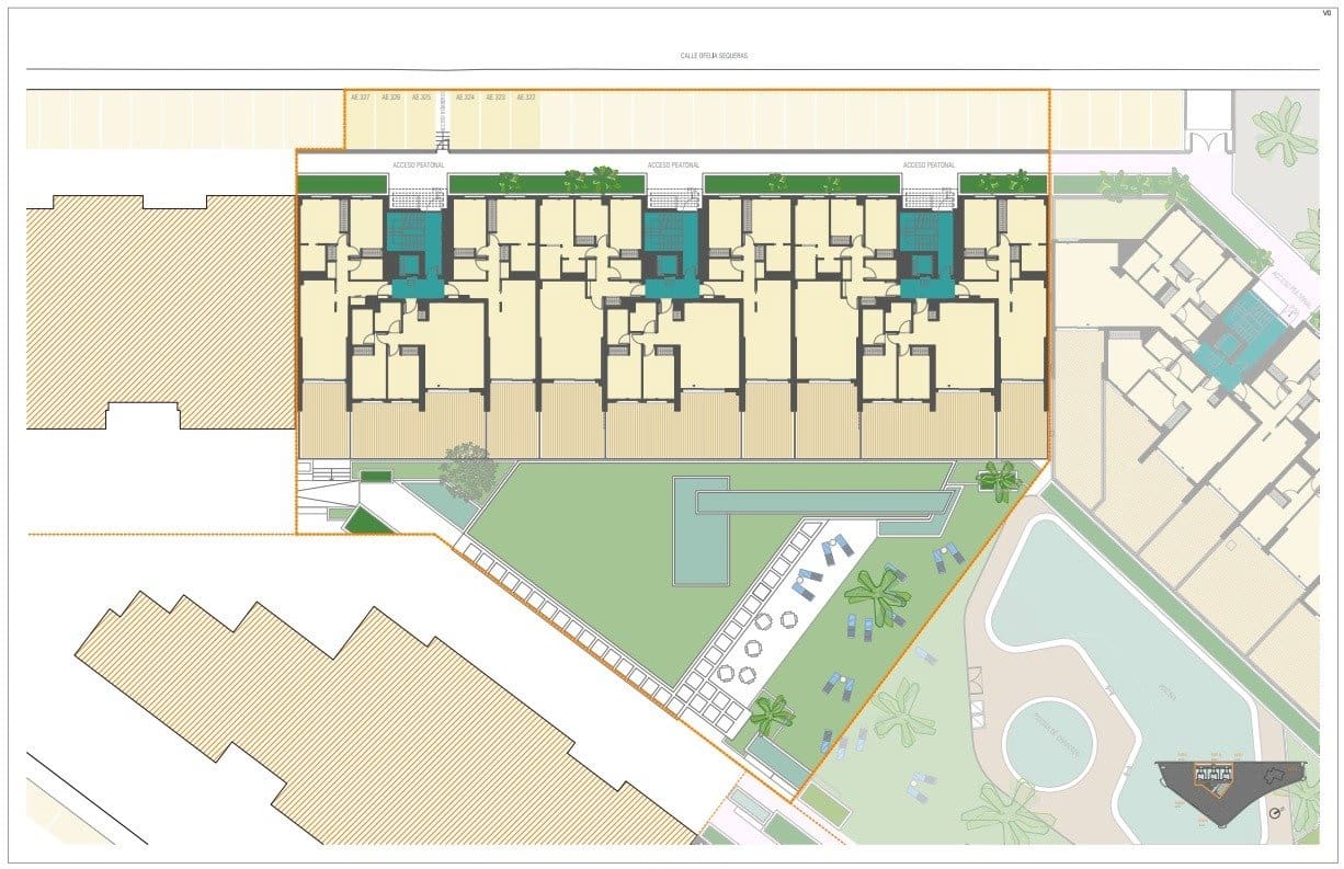 3 sypialnia Mieszkanie na sprzedaż w Dehesa de Campoamor z basenem garażem - 351 600 € (Ref: 7188885)