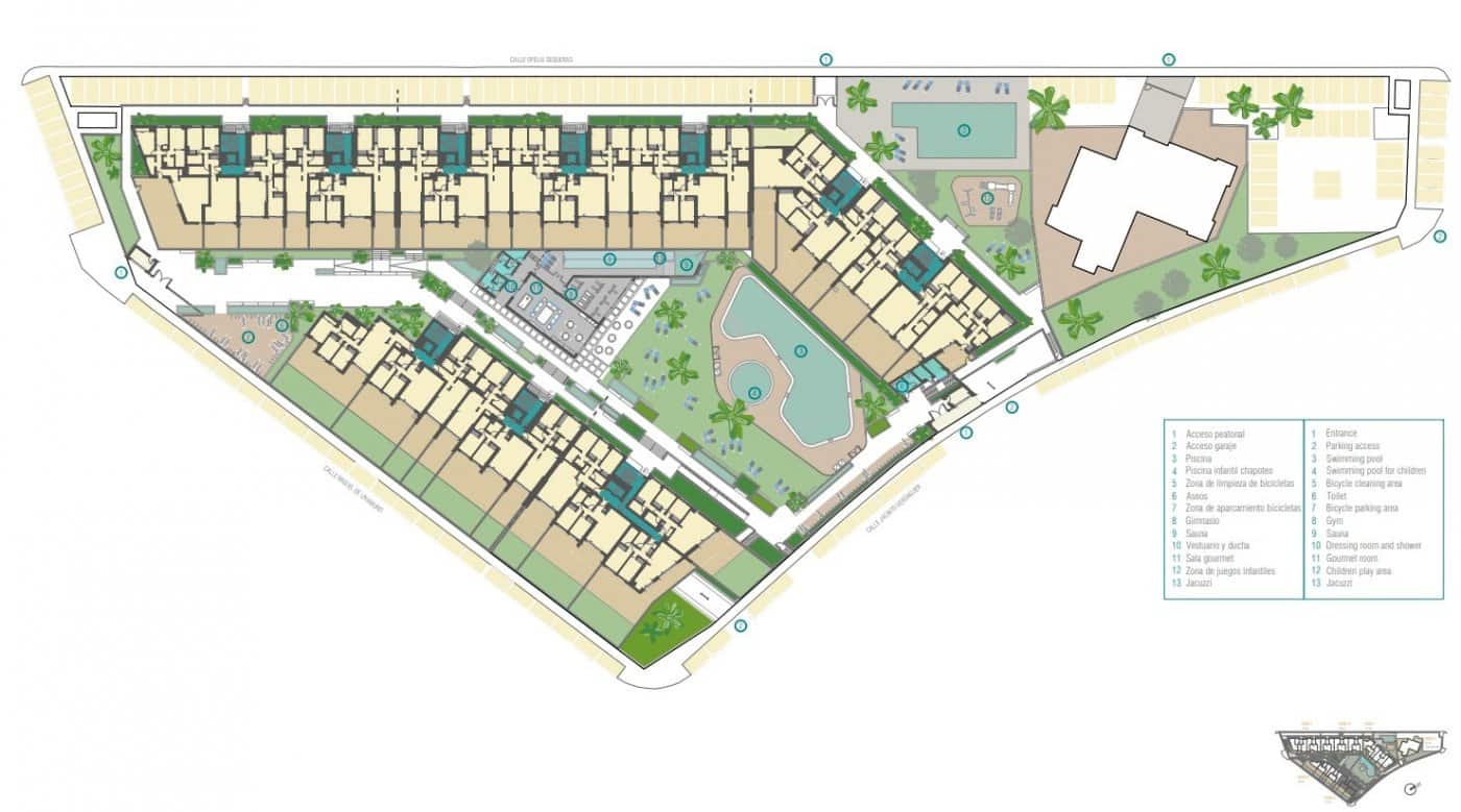 3 sypialnia Mieszkanie na sprzedaż w Dehesa de Campoamor z basenem garażem - 351 600 € (Ref: 7188885)