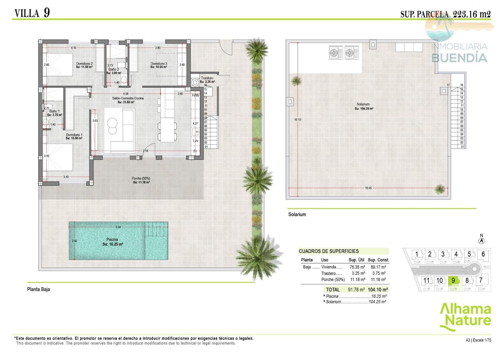 3 sovrum Villa till salu i Condado de Alhama med pool - 305 900 € (Ref: 7507710)