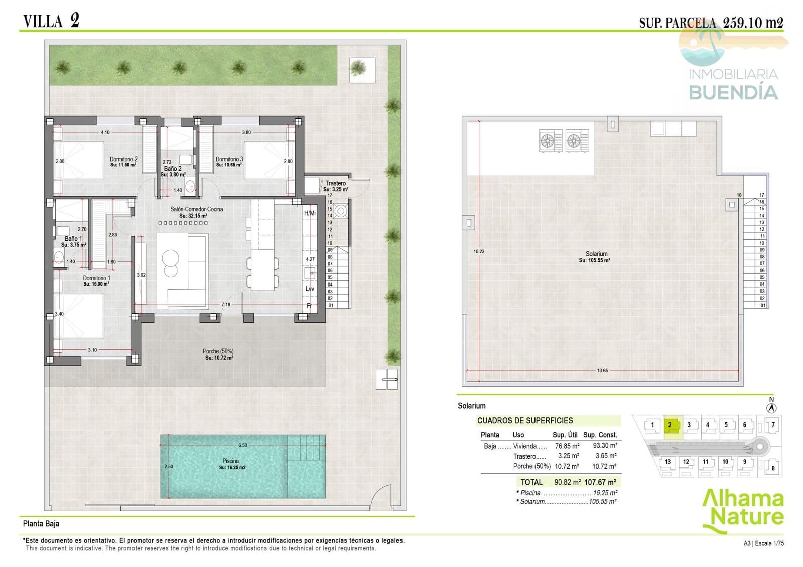 3 sovrum Villa till salu i Condado de Alhama med pool - 305 900 € (Ref: 7507710)