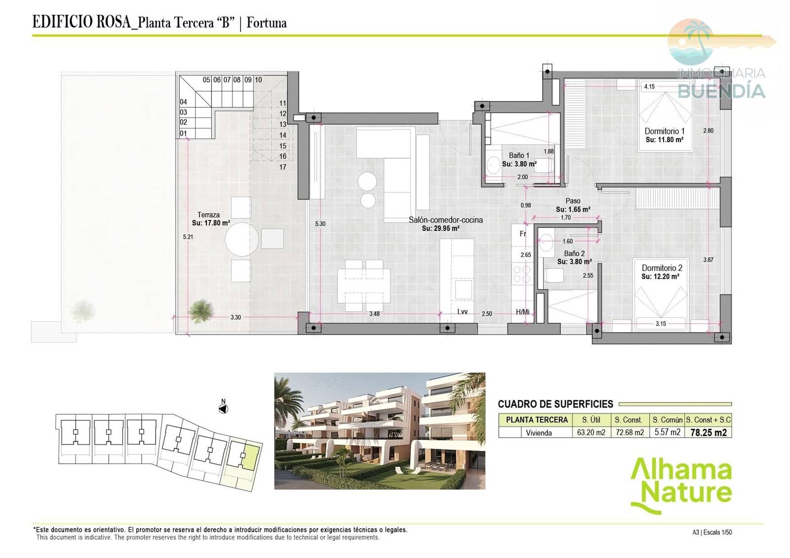 2 sypialnia Apartament na sprzedaż w Condado de Alhama z basenem - 189 000 € (Ref: 7513383)