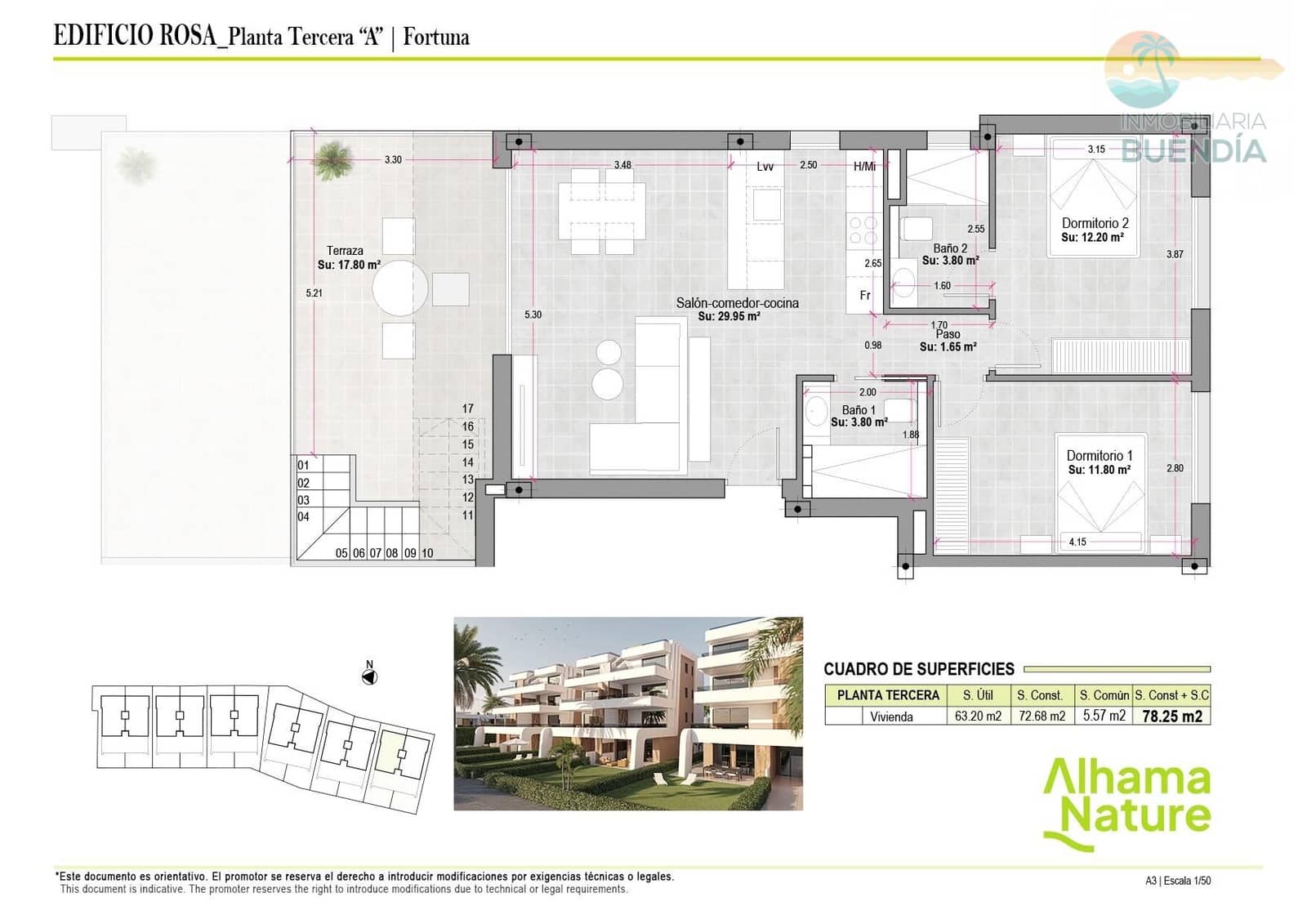 2 sypialnia Apartament na sprzedaż w Condado de Alhama z basenem - 189 000 € (Ref: 7513383)