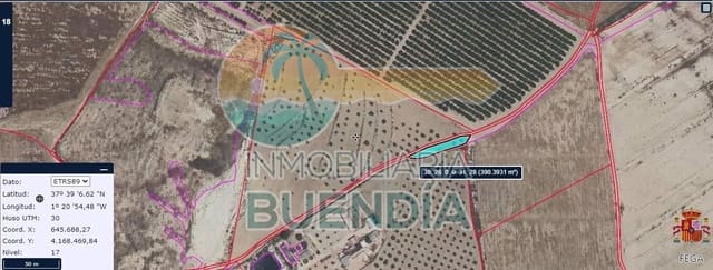 Undeveloped Land for sale in Mazarrón - € 65,000 (Ref: 7546601)