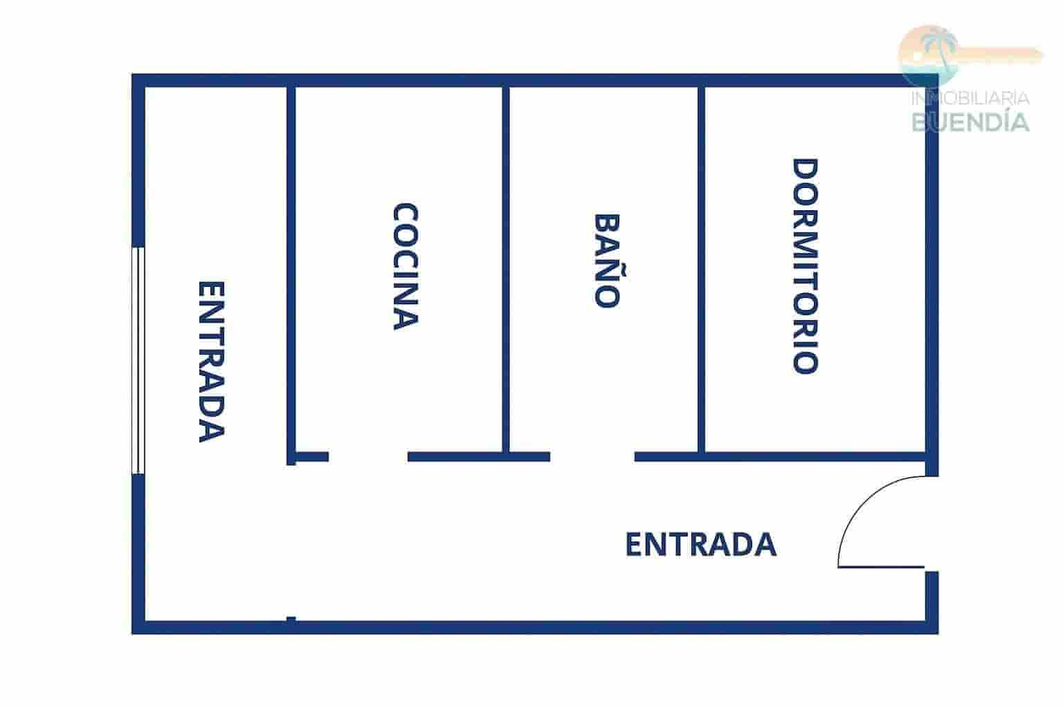 1 sovrum Lägenhet till salu i Puerto de Mazarron - 119 900 € (Ref: 7725941)