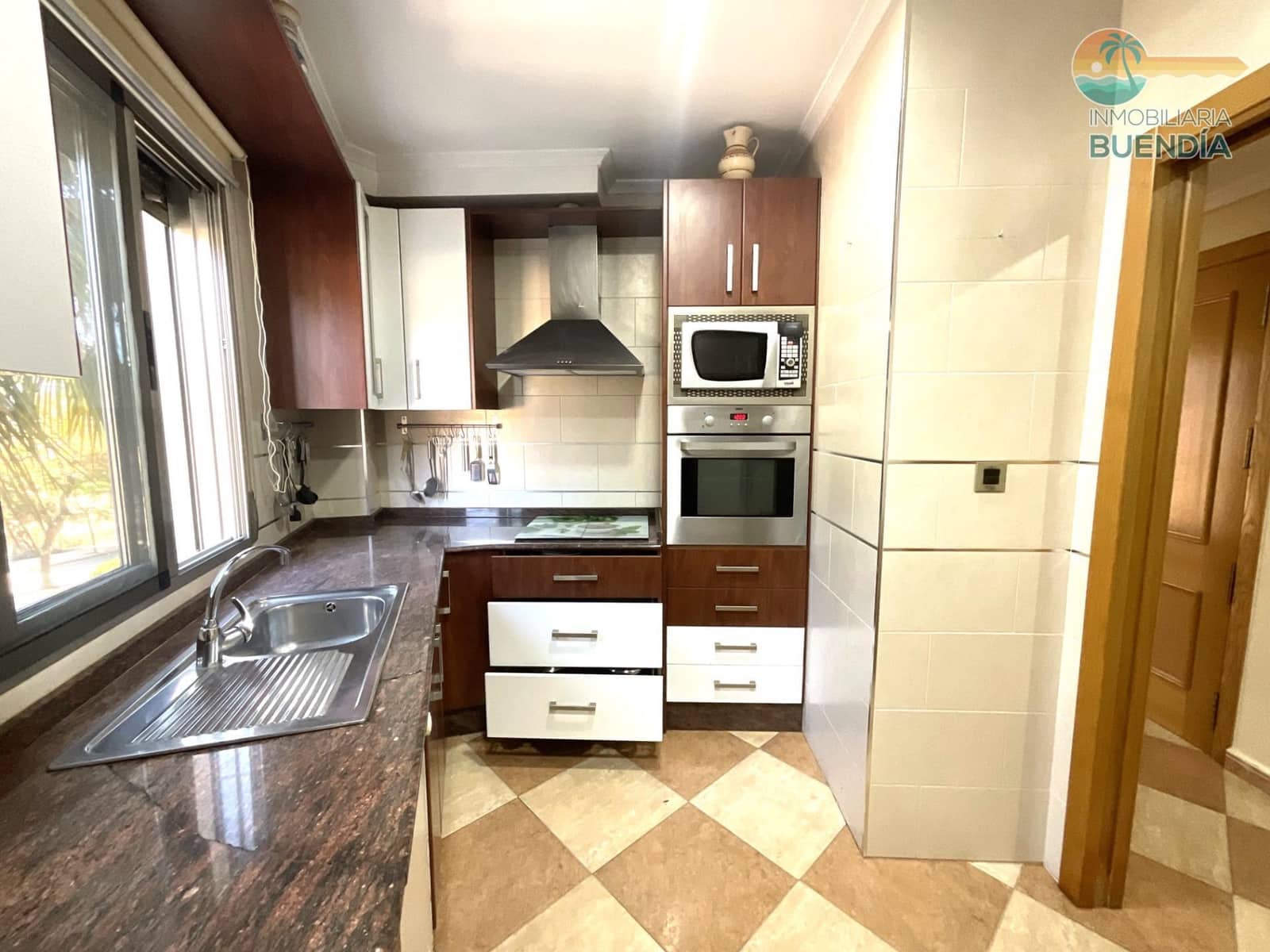 3 sypialnia Mieszkanie na sprzedaż w Puerto de Mazarron z garażem - 174 900 € (Ref: 8133816)