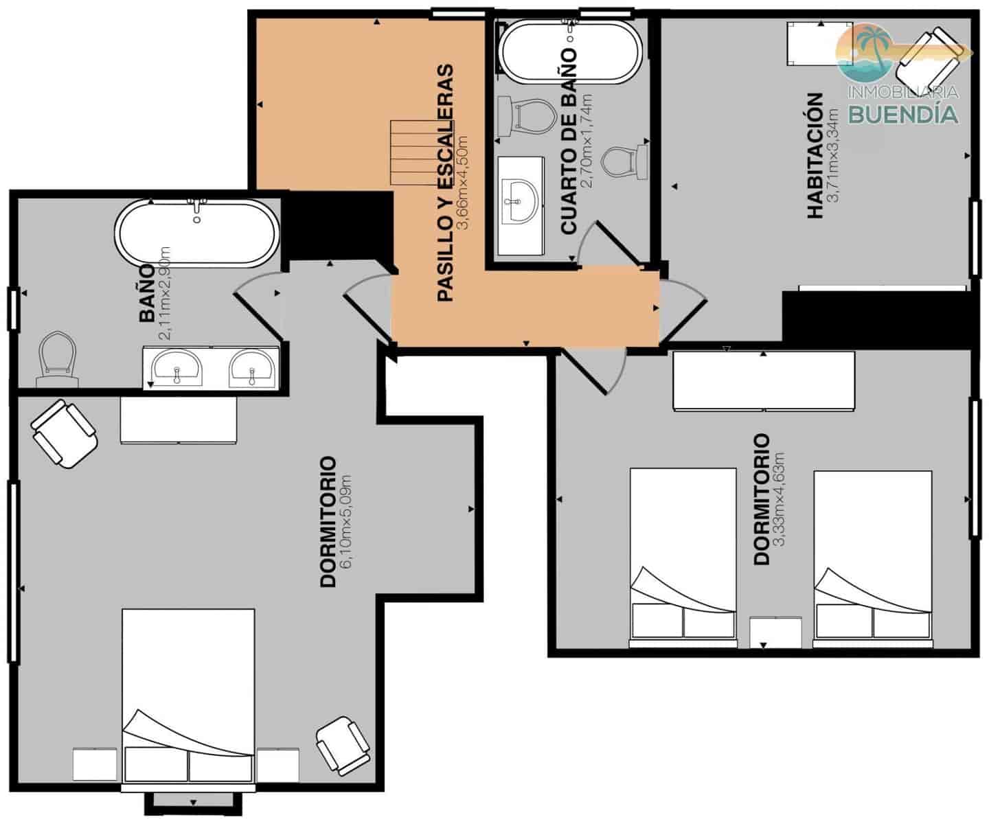 5 slaapkamer Villa te koop in Puerto de Mazarron met garage - € 390.000 (Ref: 8310860)