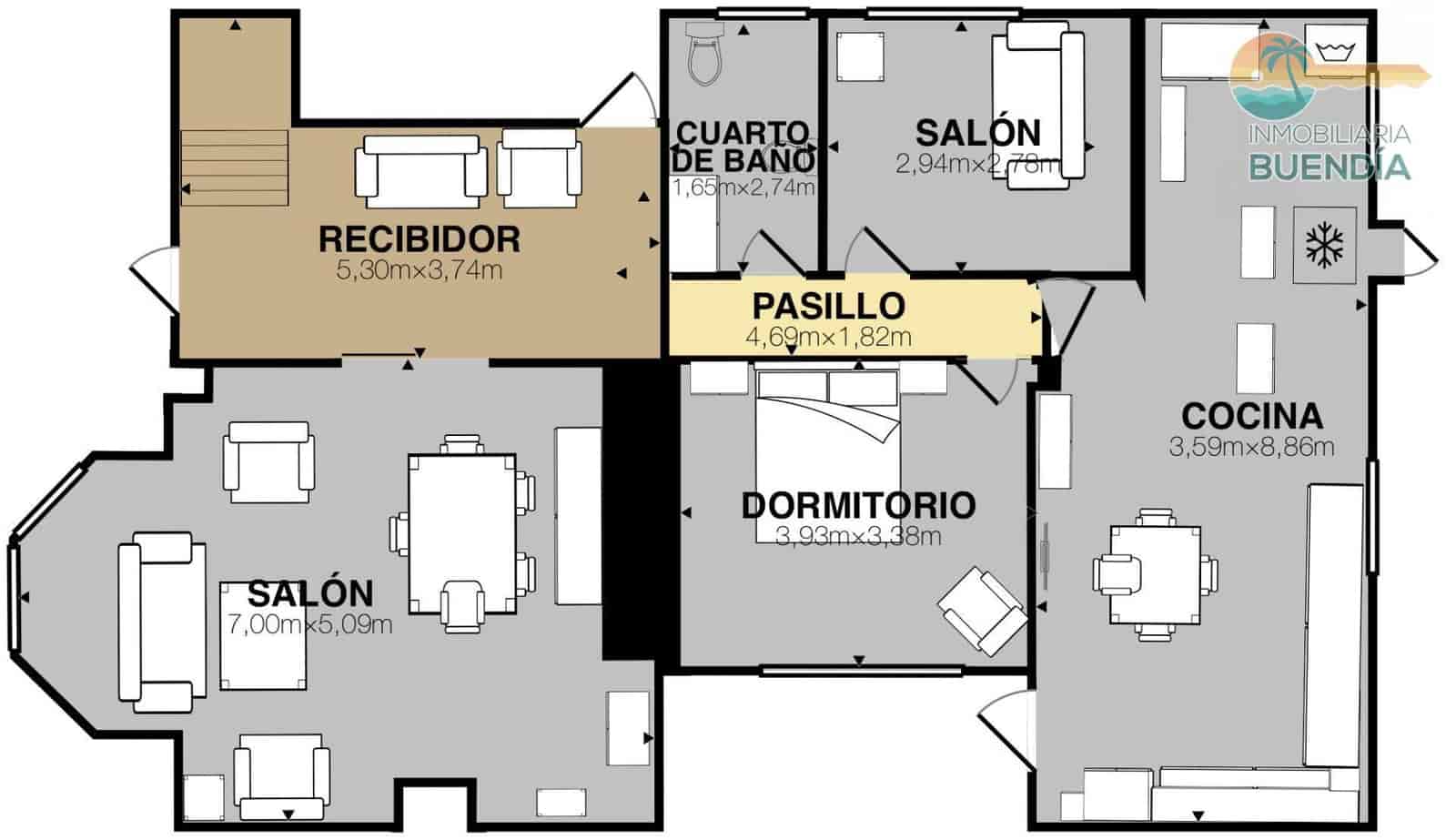 5 slaapkamer Villa te koop in Puerto de Mazarron met garage - € 390.000 (Ref: 8310860)