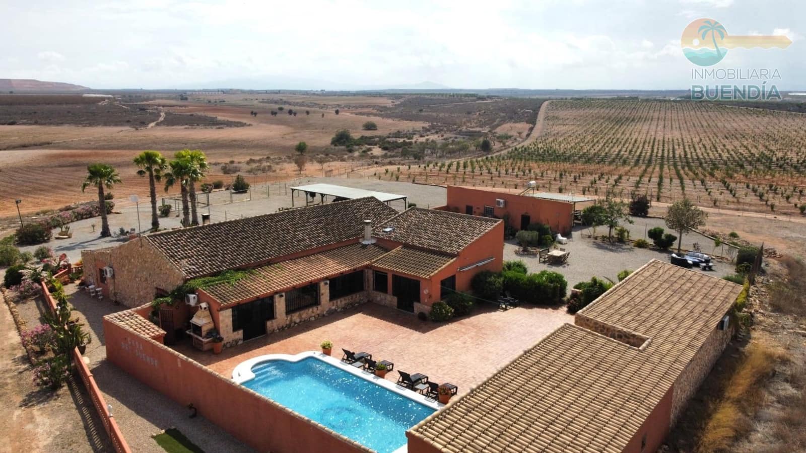 6 chambre Finca/Maison de Campagne à vendre à Los Canovas avec piscine - 495 000 € (Ref: 8363160)