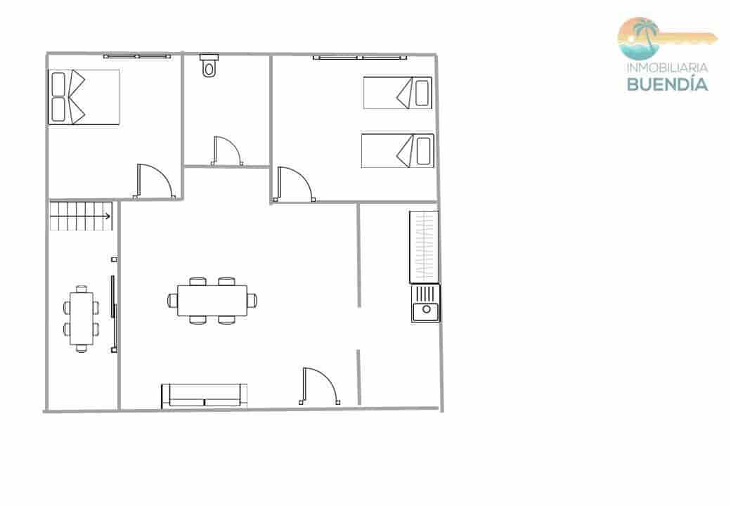 2 soverom Penthouse til salgs i La Azohia med svømmebasseng - € 164 900 (Ref: 8410032)