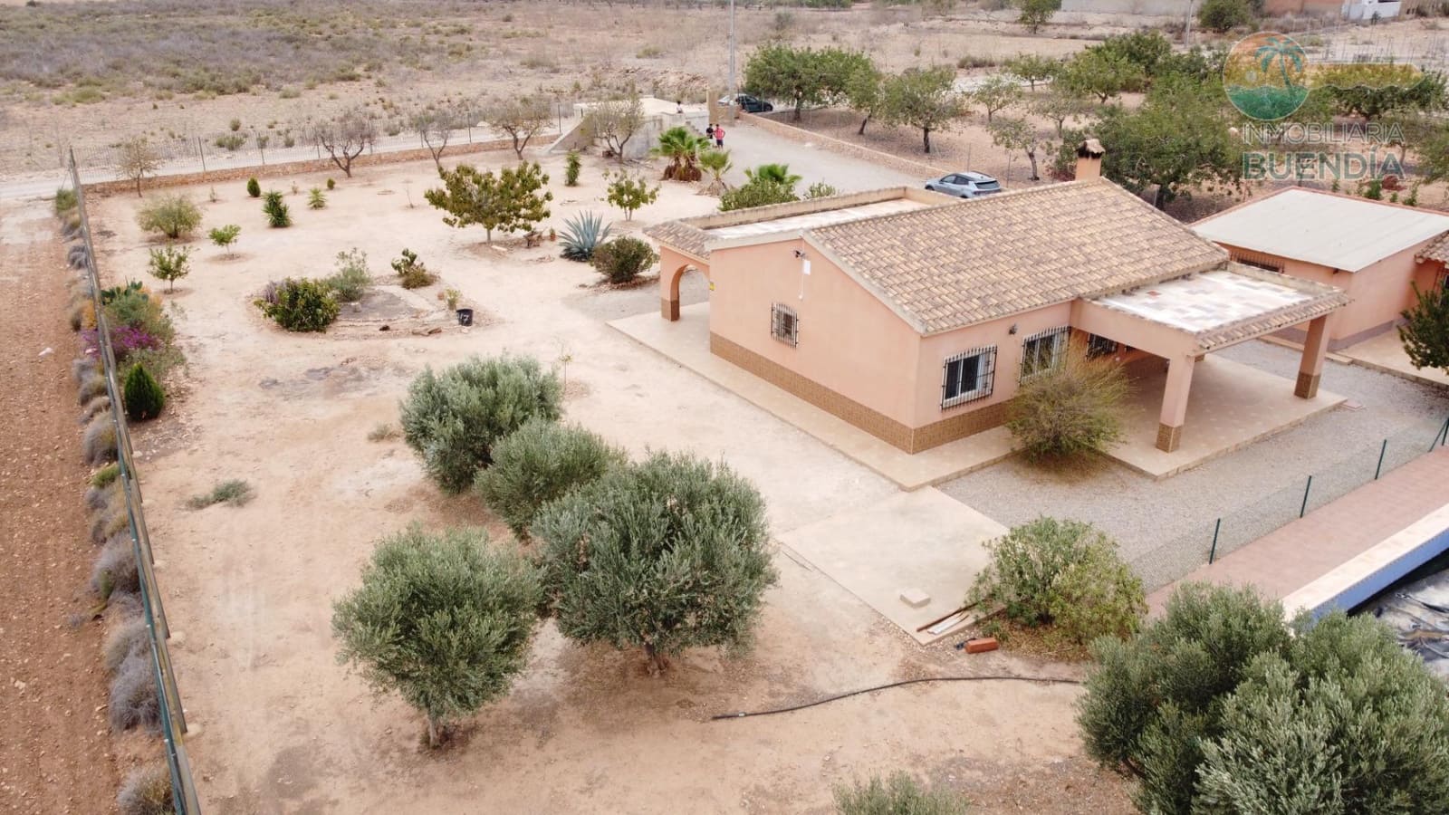 4 soveværelse Finca/Landehus til salg i Fuente Alamo de Murcia med swimmingpool garage - € 250.000 (Ref: 8511797)