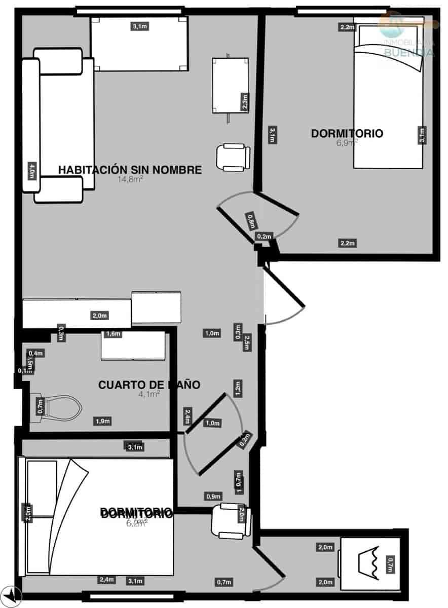 2 bedroom Apartment for sale in Puerto de Mazarron - € 94,900 (Ref: 8792652)