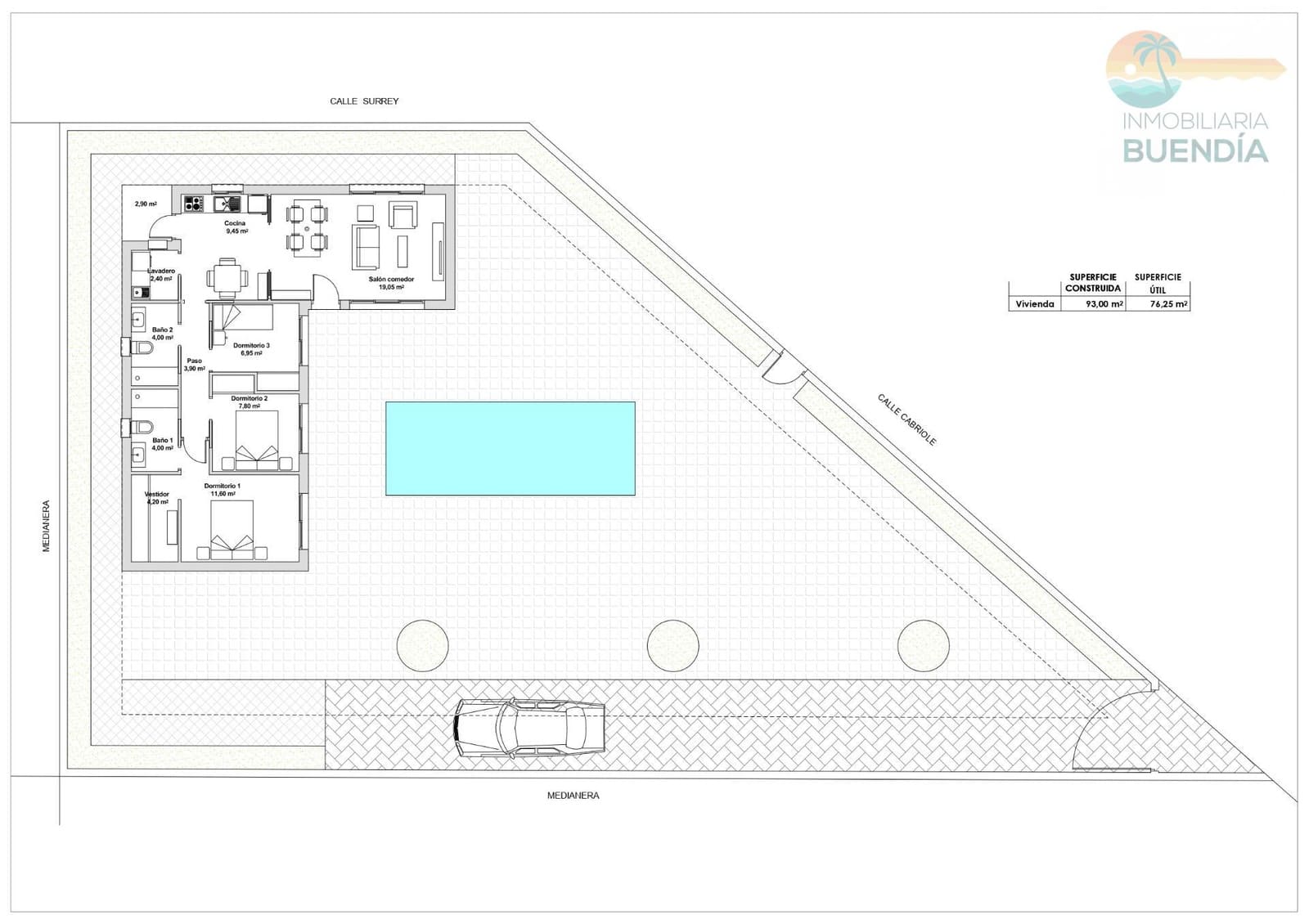 3 soveværelse Villa til salg i Mazarron med swimmingpool - € 299.000 (Ref: 8869901)