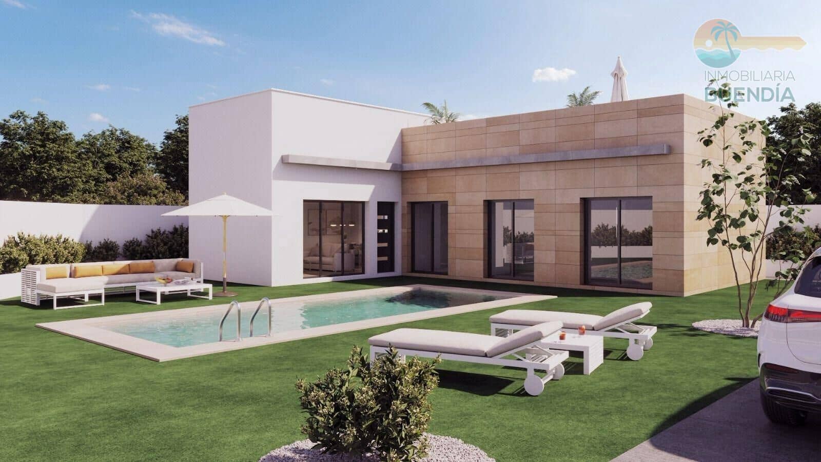 3 soveværelse Villa til salg i Mazarron med swimmingpool - € 329.000 (Ref: 8869902)