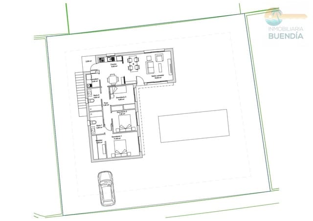 3 soveværelse Villa til salg i Mazarrón med swimmingpool - € 329.000 (Ref: 8869902)