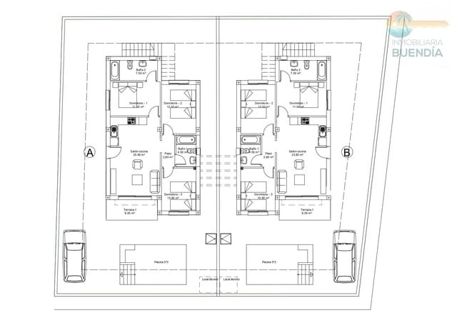 3 sypialnia Willa na sprzedaż w Mazarrón z basenem - 249 000 € (Ref: 8869903)