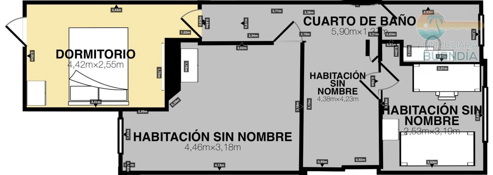 7 soveværelse Lejlighed til salg i Puerto de Mazarron med swimmingpool - € 249.900 (Ref: 8888527)