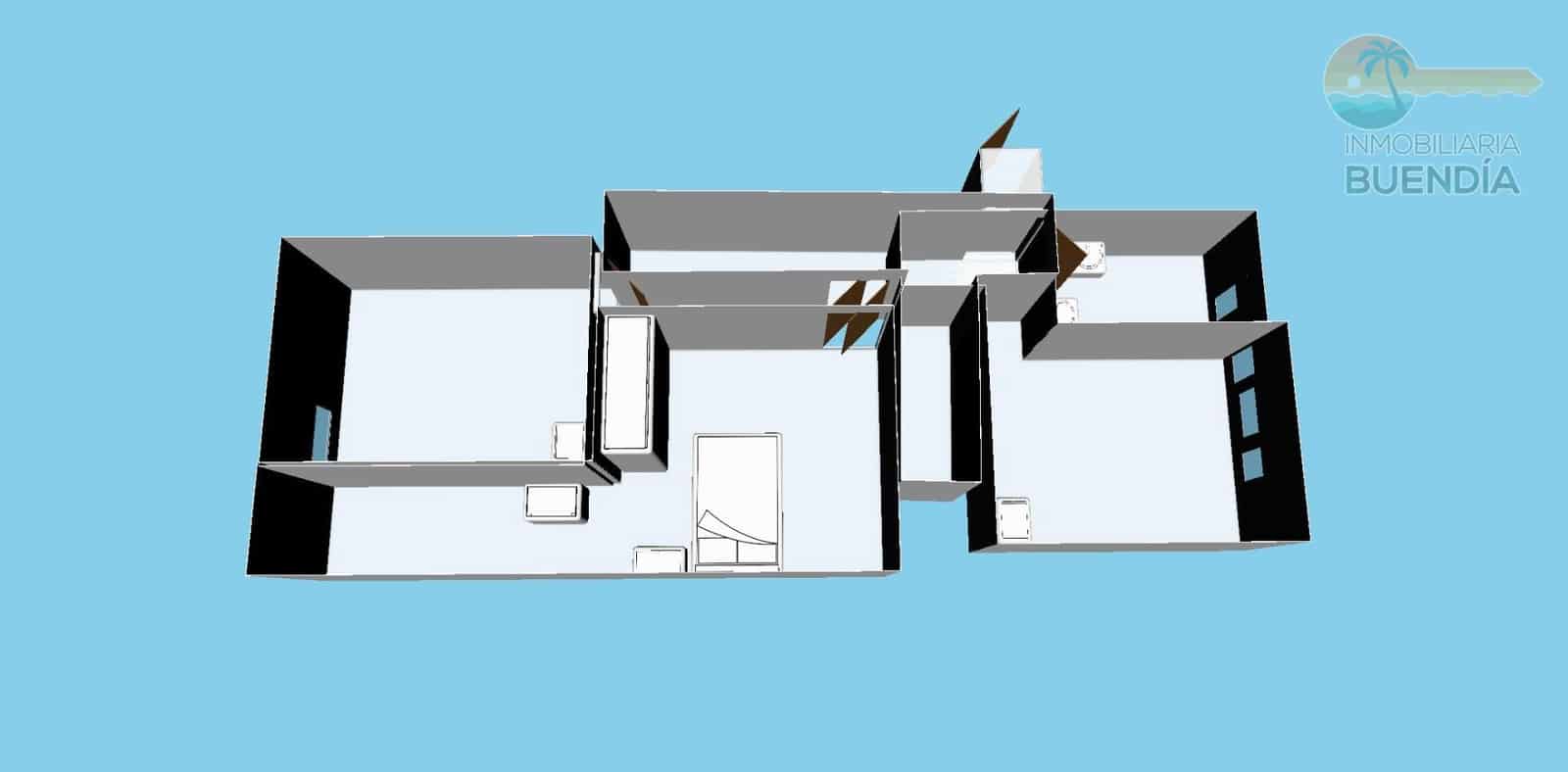 7 soveværelse Lejlighed til salg i Puerto de Mazarron med swimmingpool - € 249.900 (Ref: 8888527)