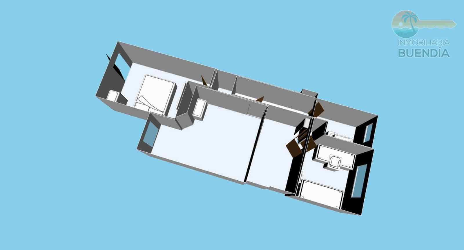 7 soveværelse Lejlighed til salg i Puerto de Mazarron med swimmingpool - € 249.900 (Ref: 8888527)