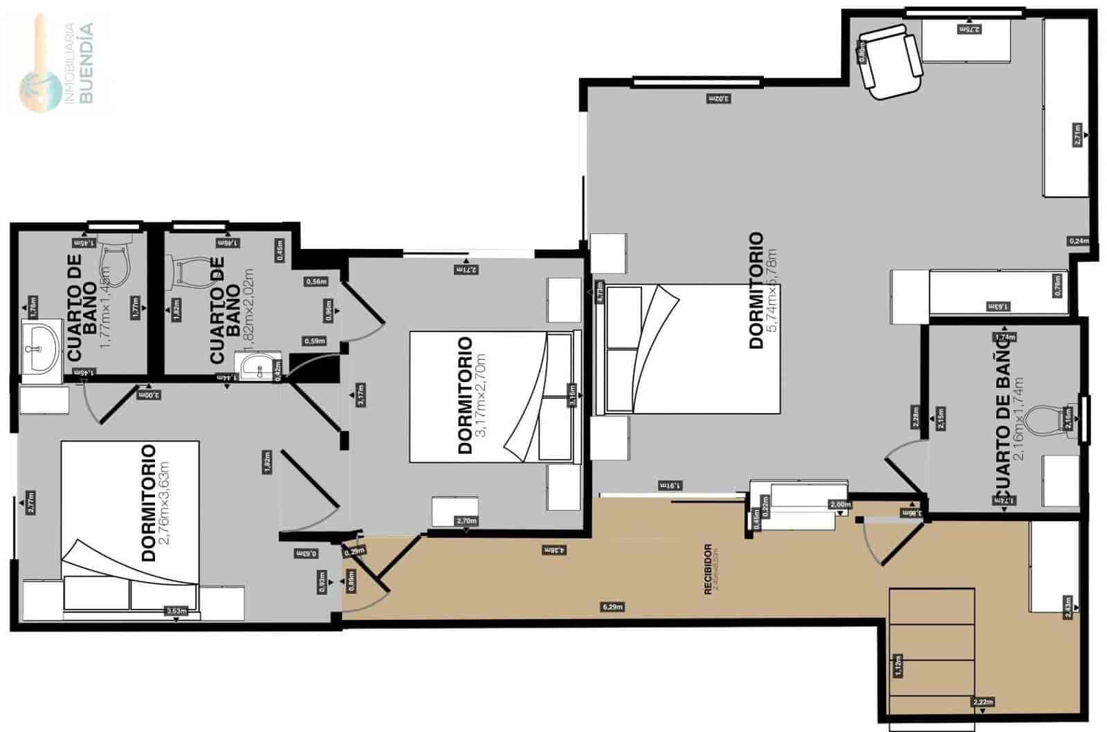 4 slaapkamer Villa te koop in Bolnuevo met zwembad - € 399.000 (Ref: 9042381)