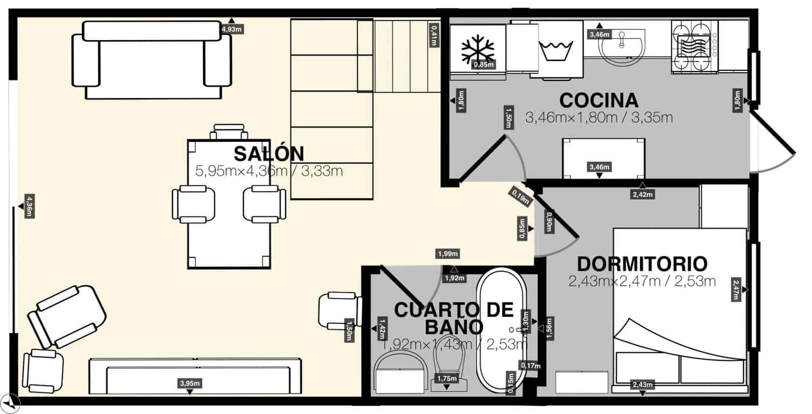 3 sypialnia Apartament na sprzedaż w Puerto de Mazarron - 278 000 € (Ref: 9118810)