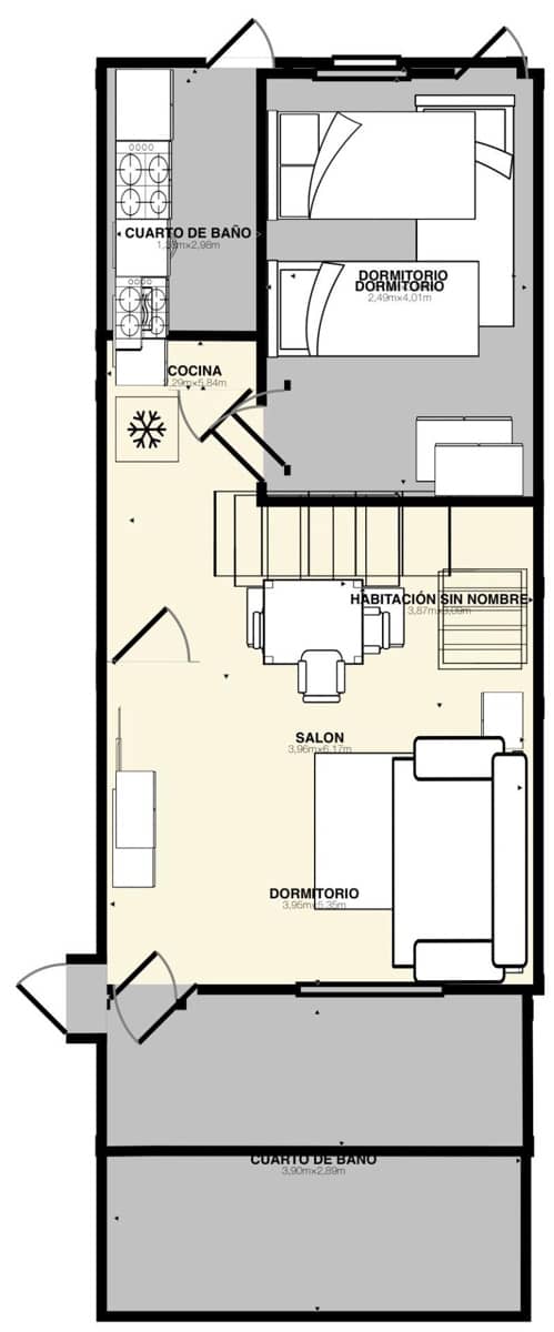 3 sovrum Lägenhet till salu i Puerto de Mazarron - 233 000 € (Ref: 9125173)