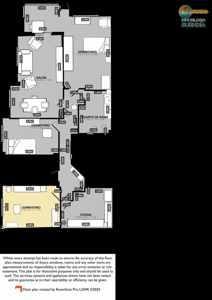 3 bedroom Flat for sale in Mazarron - € 127,000 (Ref: 9142953)