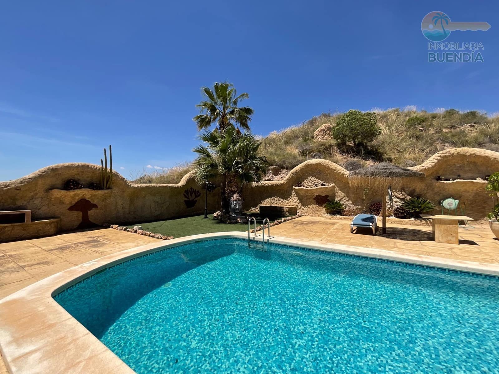 5 soveværelse Finca/Landehus til salg i Puerto de Mazarron med swimmingpool - € 365.000 (Ref: 9197799)