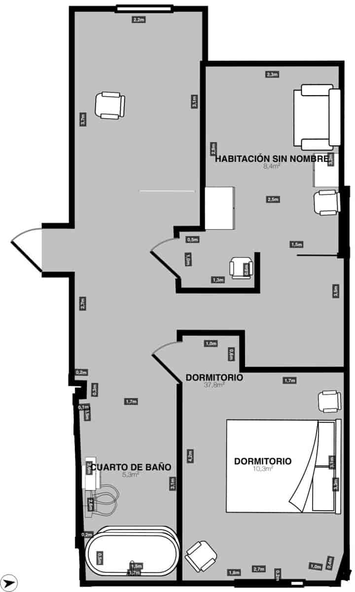 4 slaapkamer Appartement te koop in Puerto de Mazarron met garage - € 207.000 (Ref: 9262676)