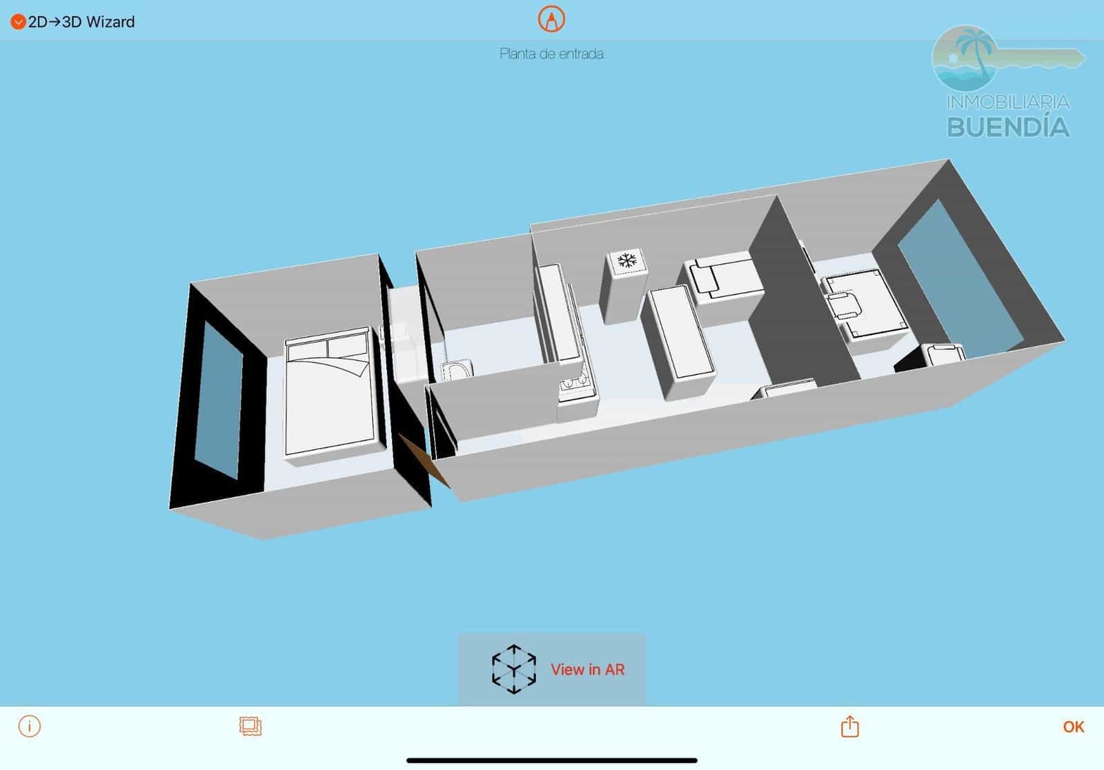 1 slaapkamer Appartement te koop in Puerto de Mazarron met zwembad - € 114.900 (Ref: 9341287)