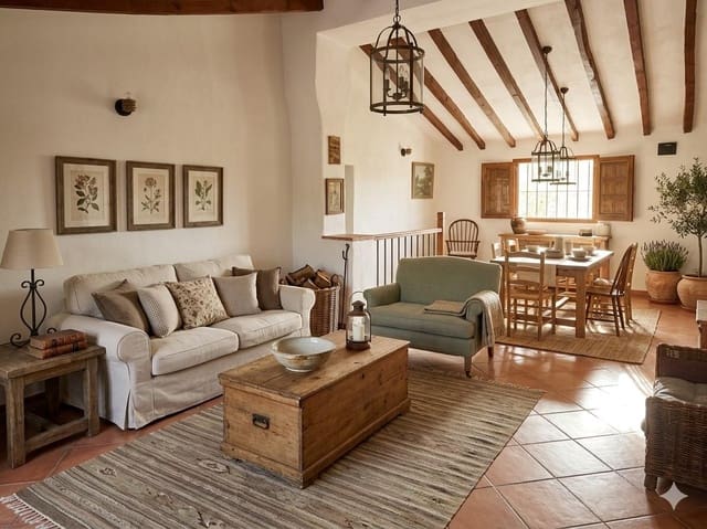 4 soveværelse Finca/Landehus til salg i Los Puertos, Cartagena med swimmingpool garage - € 225.000 (Ref: 9359683)