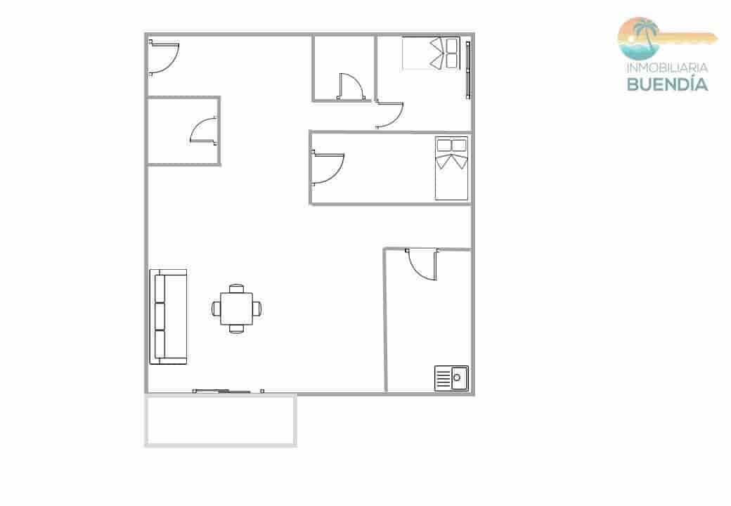 2 sypialnia Apartament na sprzedaż w Puerto de Mazarron - 138 900 € (Ref: 9362426)