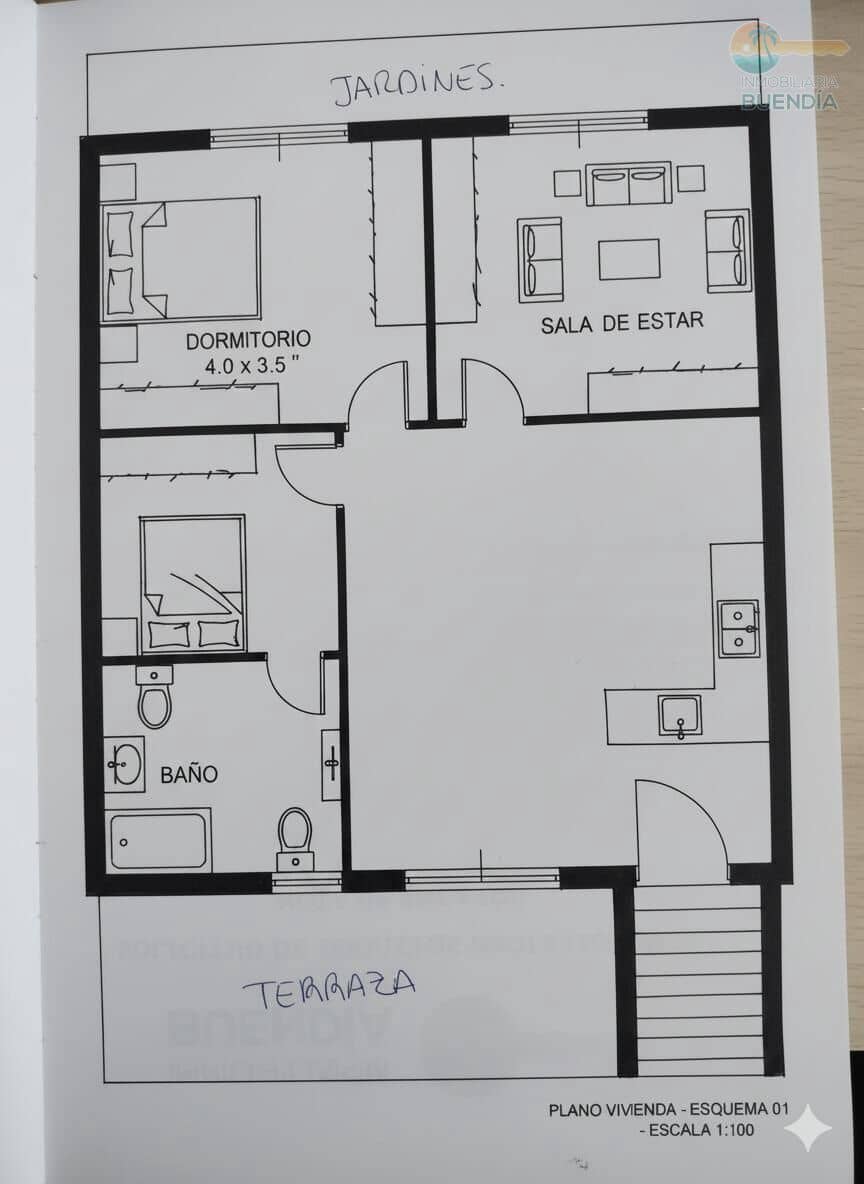 Apartamento de 2 habitaciones en Alamillo en venta con piscina - 204.900 € (Ref: 9398586)
