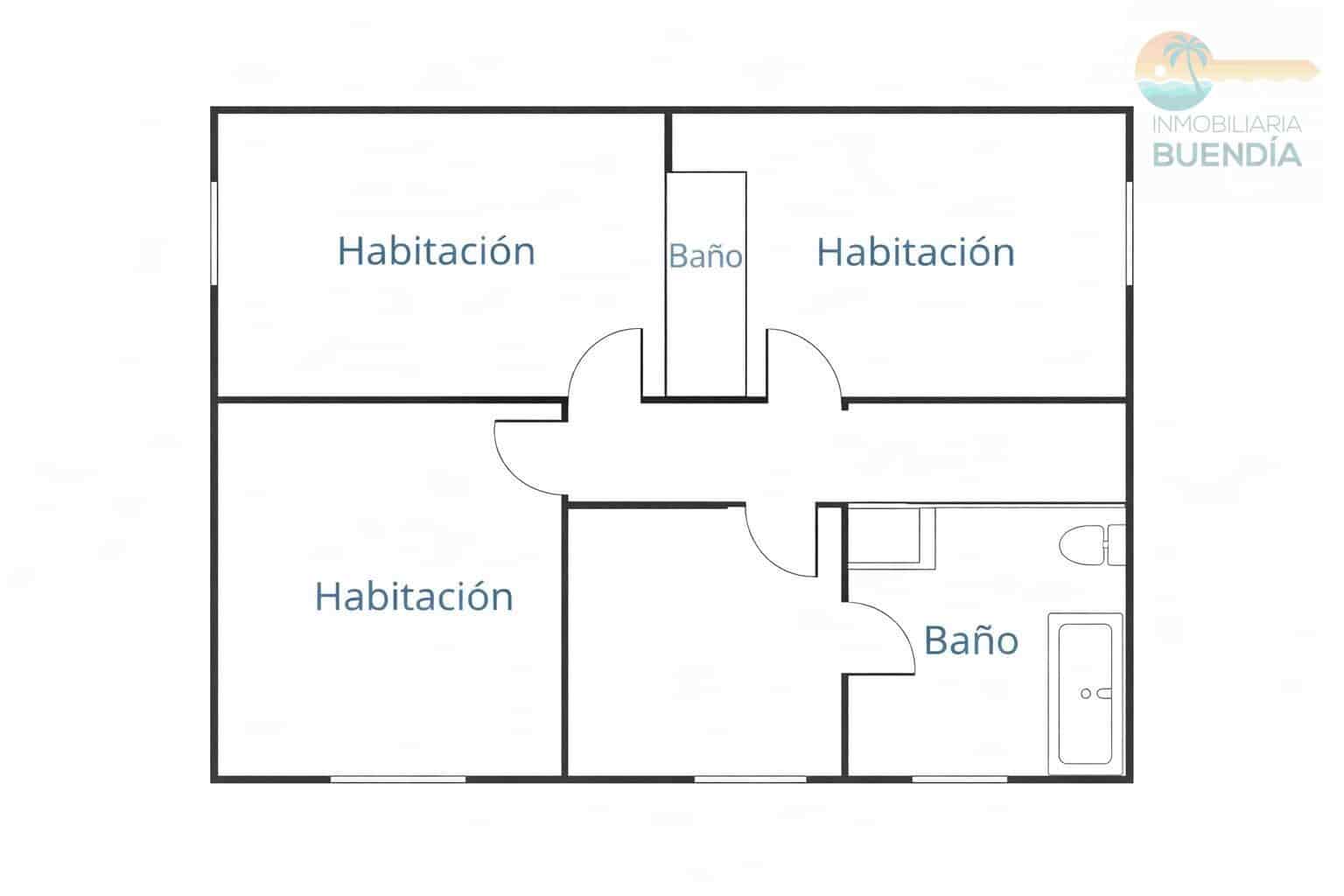 4 bedroom Apartment for sale in Puerto de Mazarron with garage - € 189,000 (Ref: 9491506)